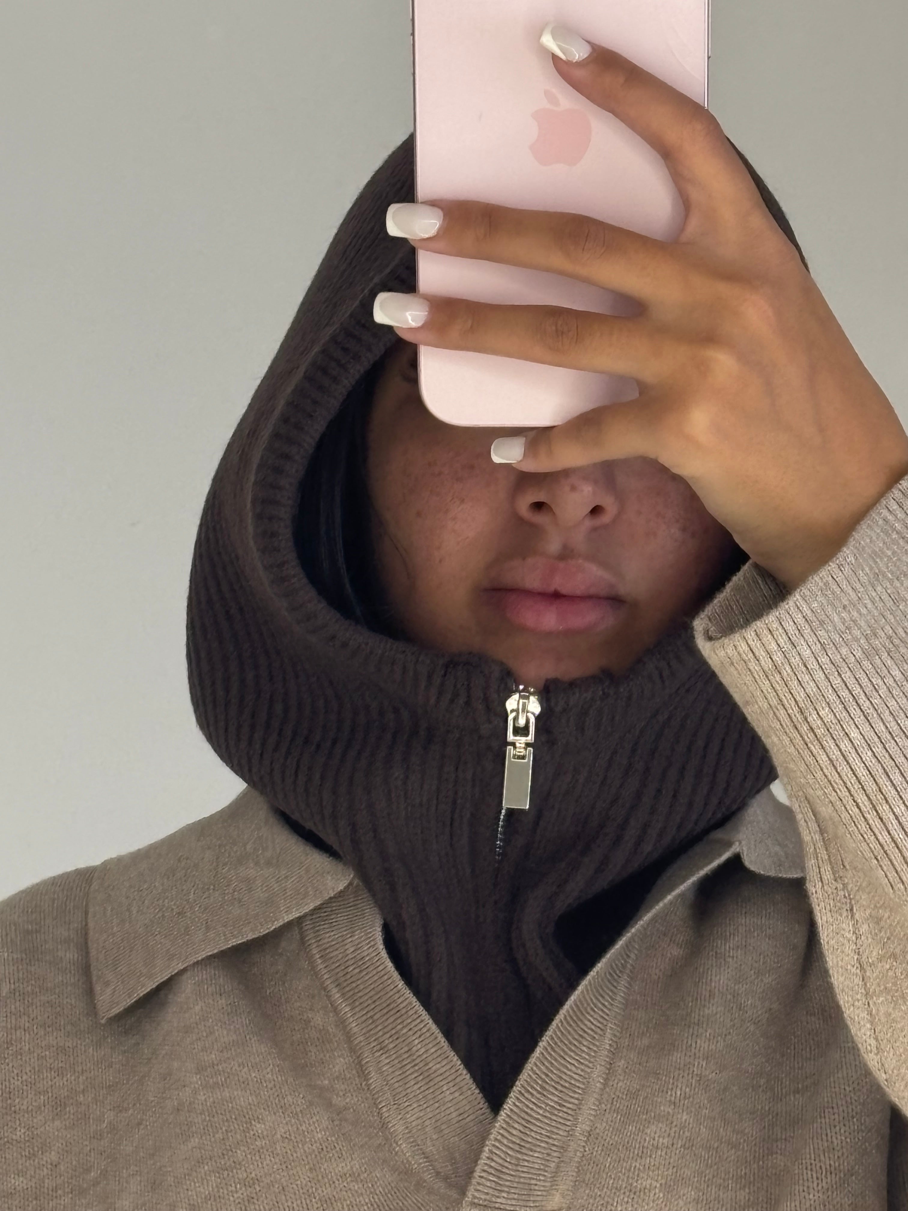 Capuche zip