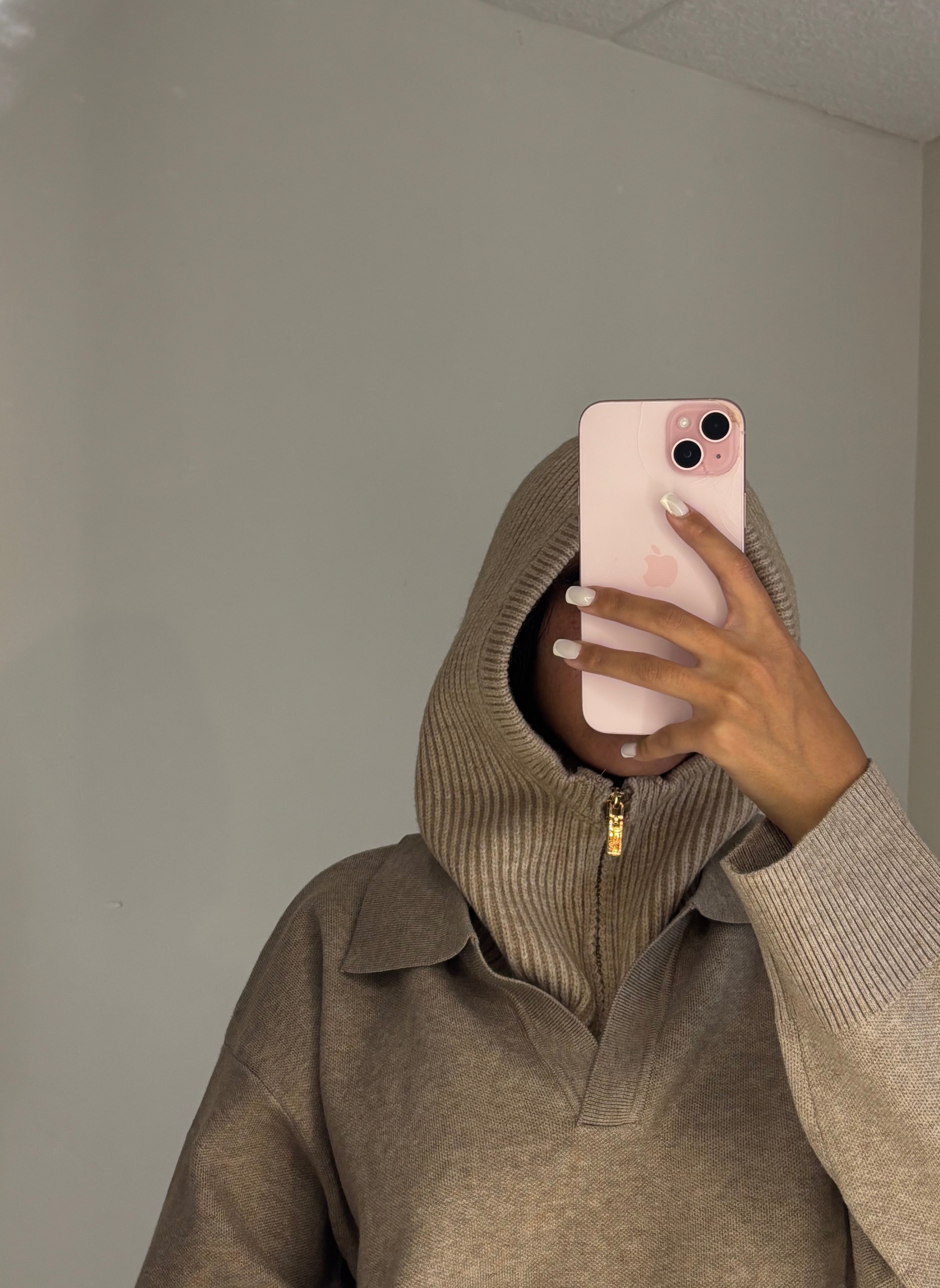 Capuche zip