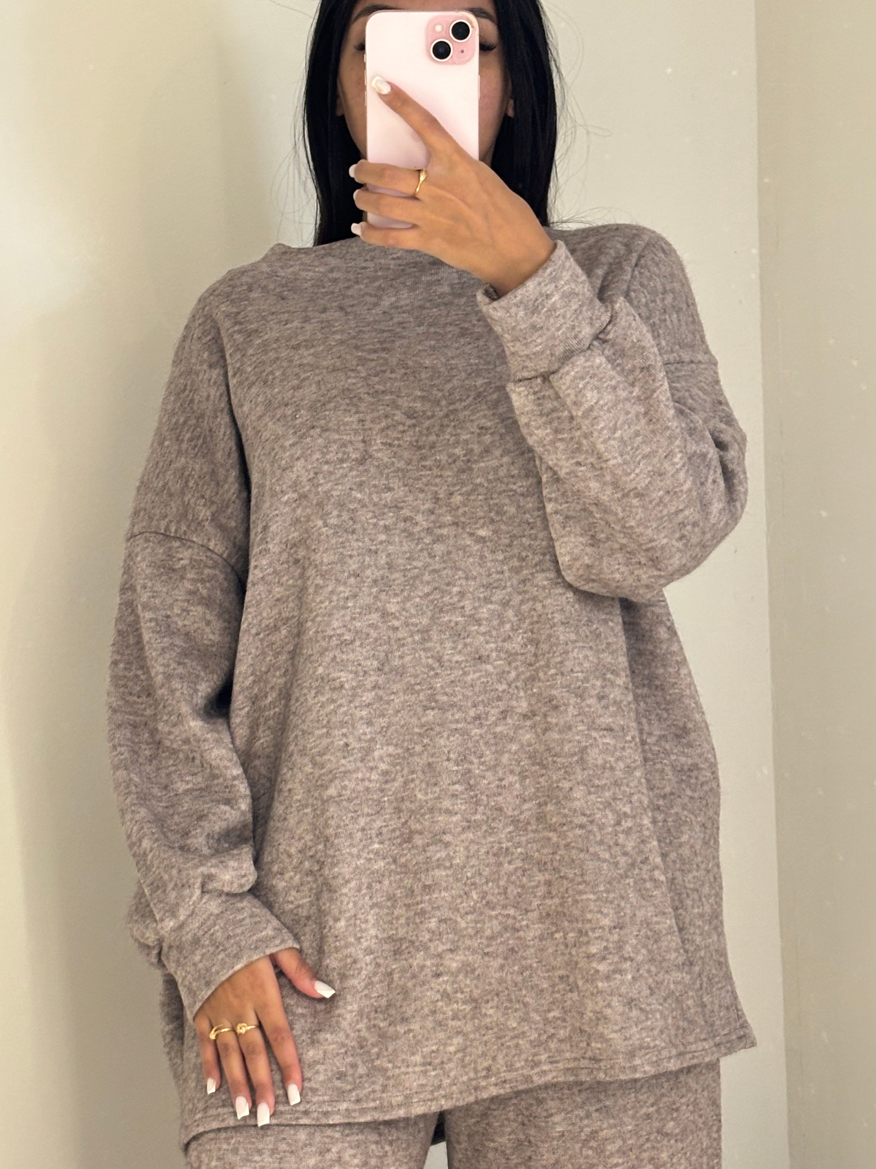 Ensemble taupe chaud