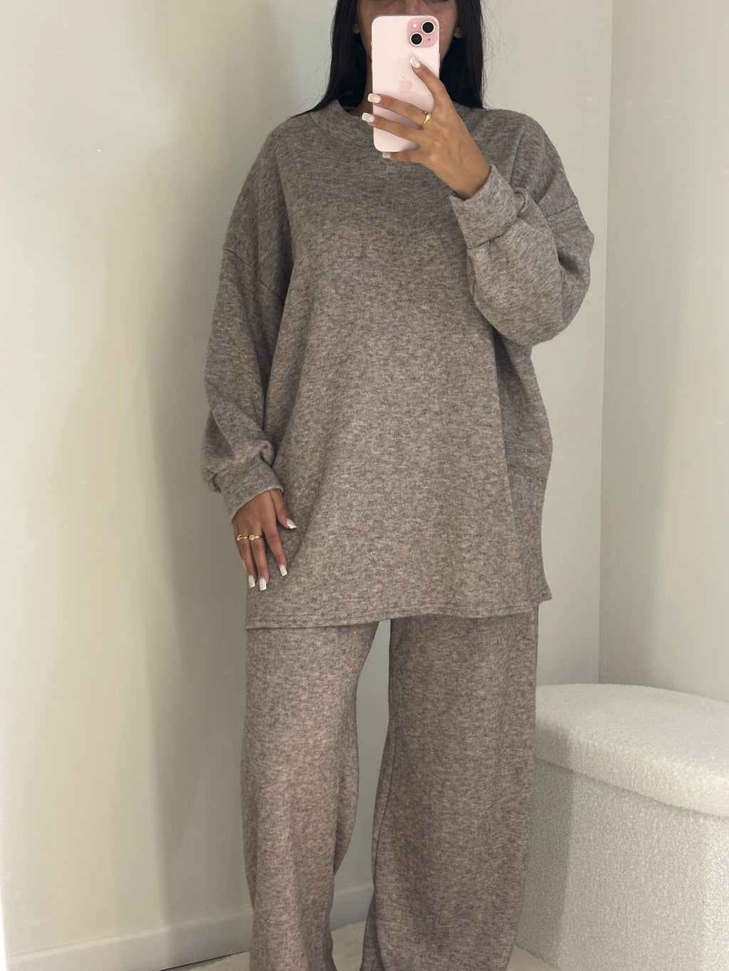 Ensemble taupe chaud