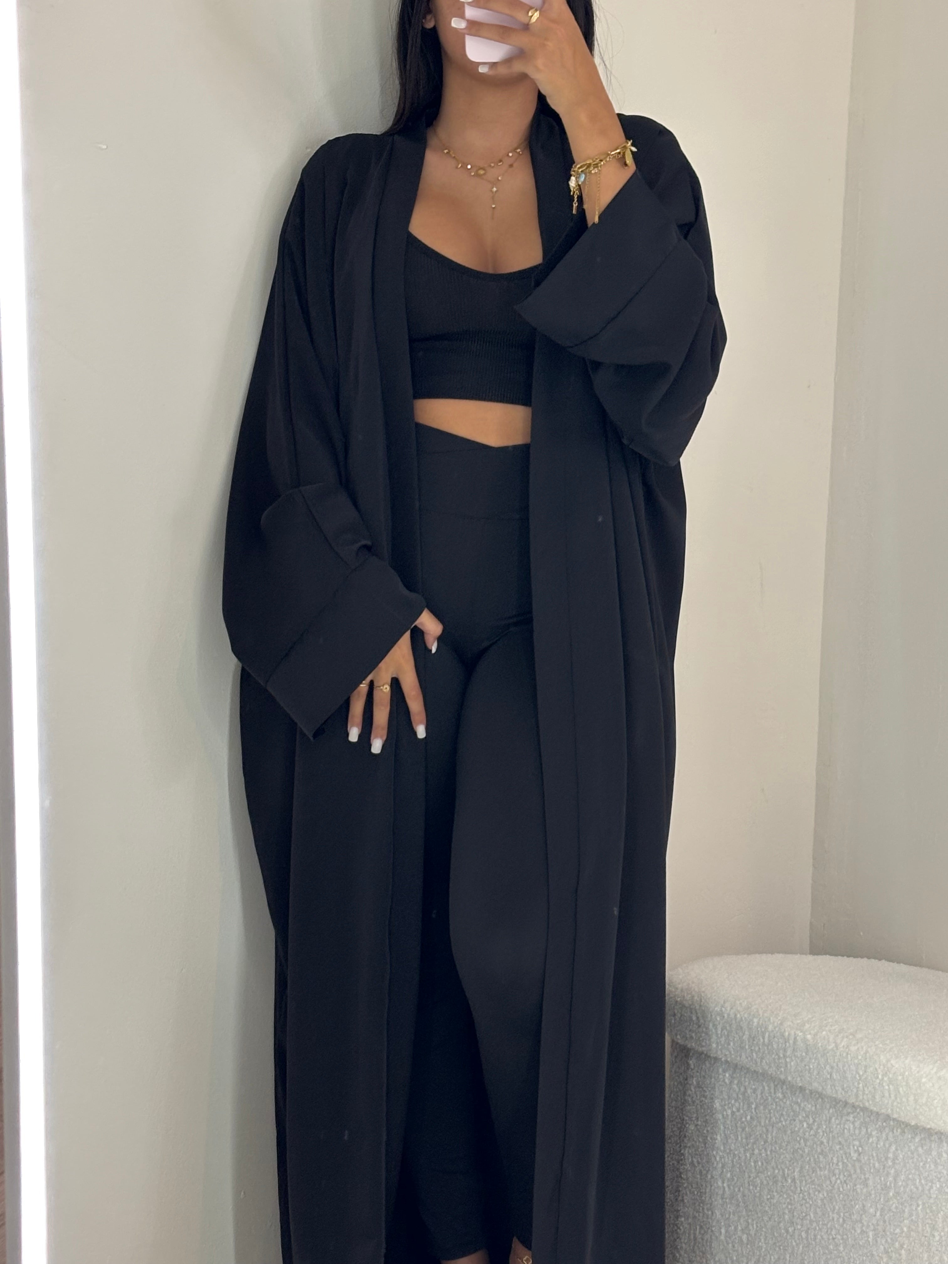 Abaya noir