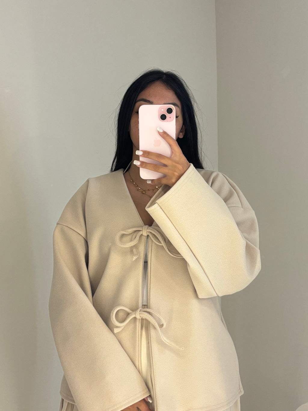 Veste d’automne beige