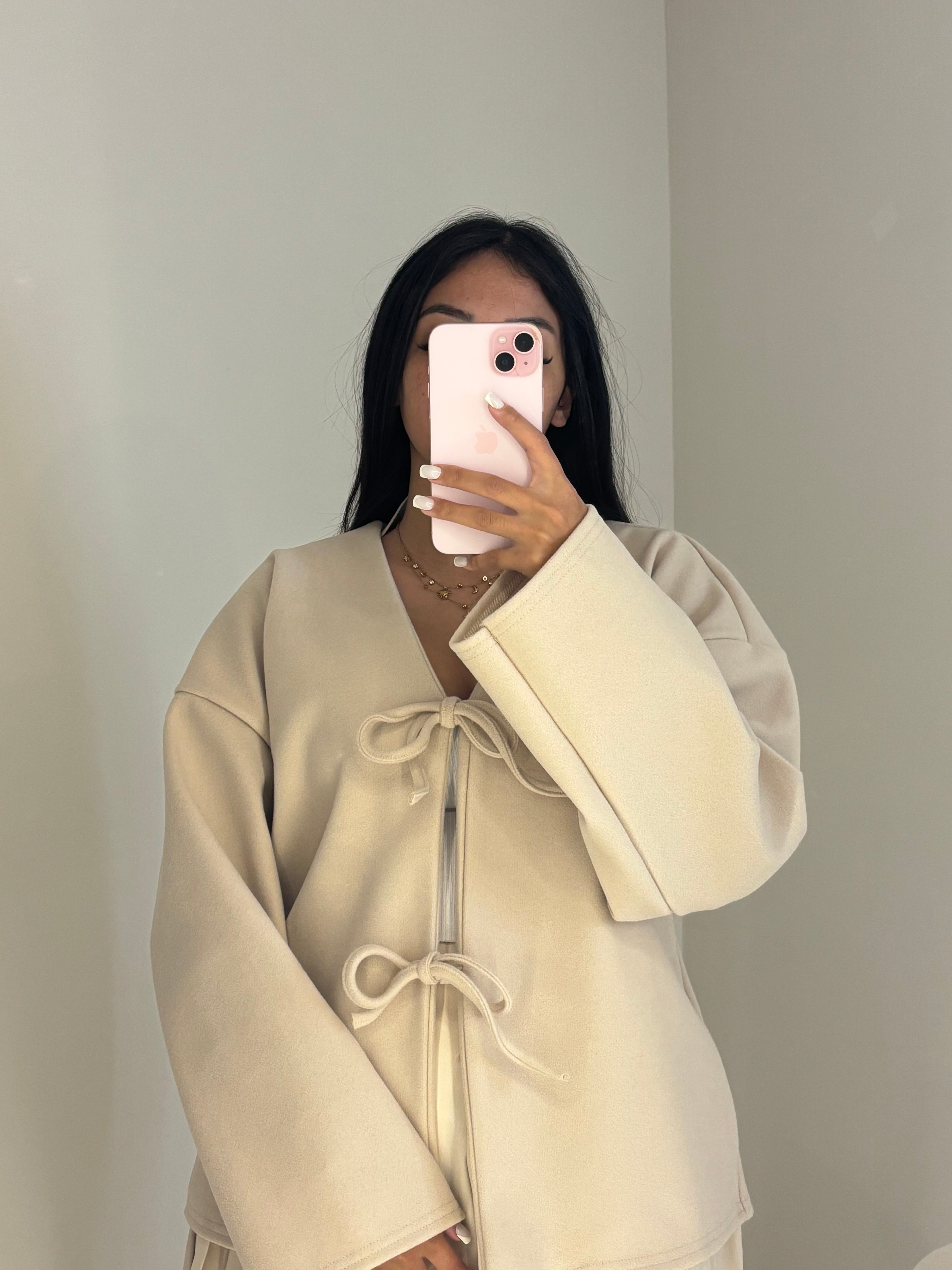 Veste d’automne beige