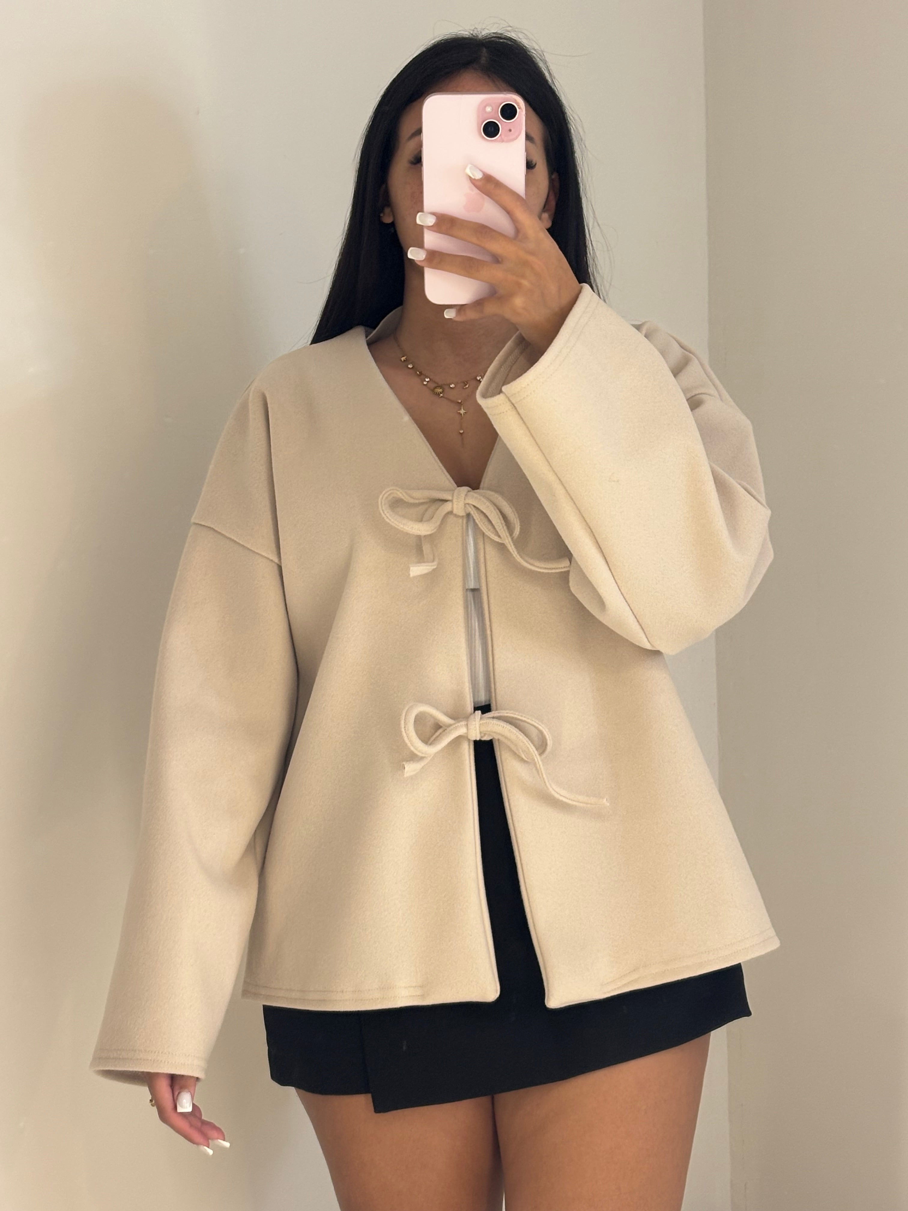 Veste d’automne beige