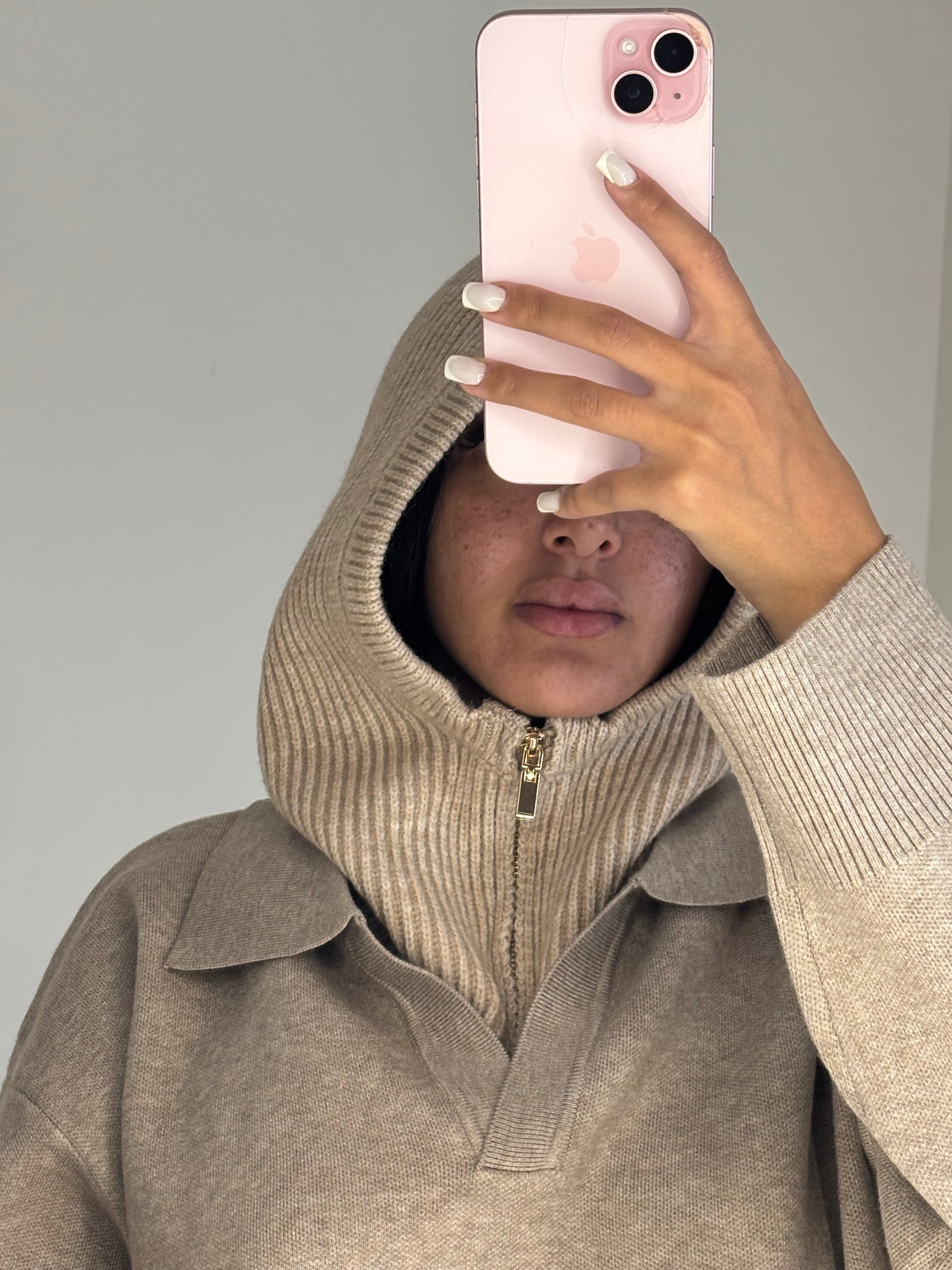 Capuche zip