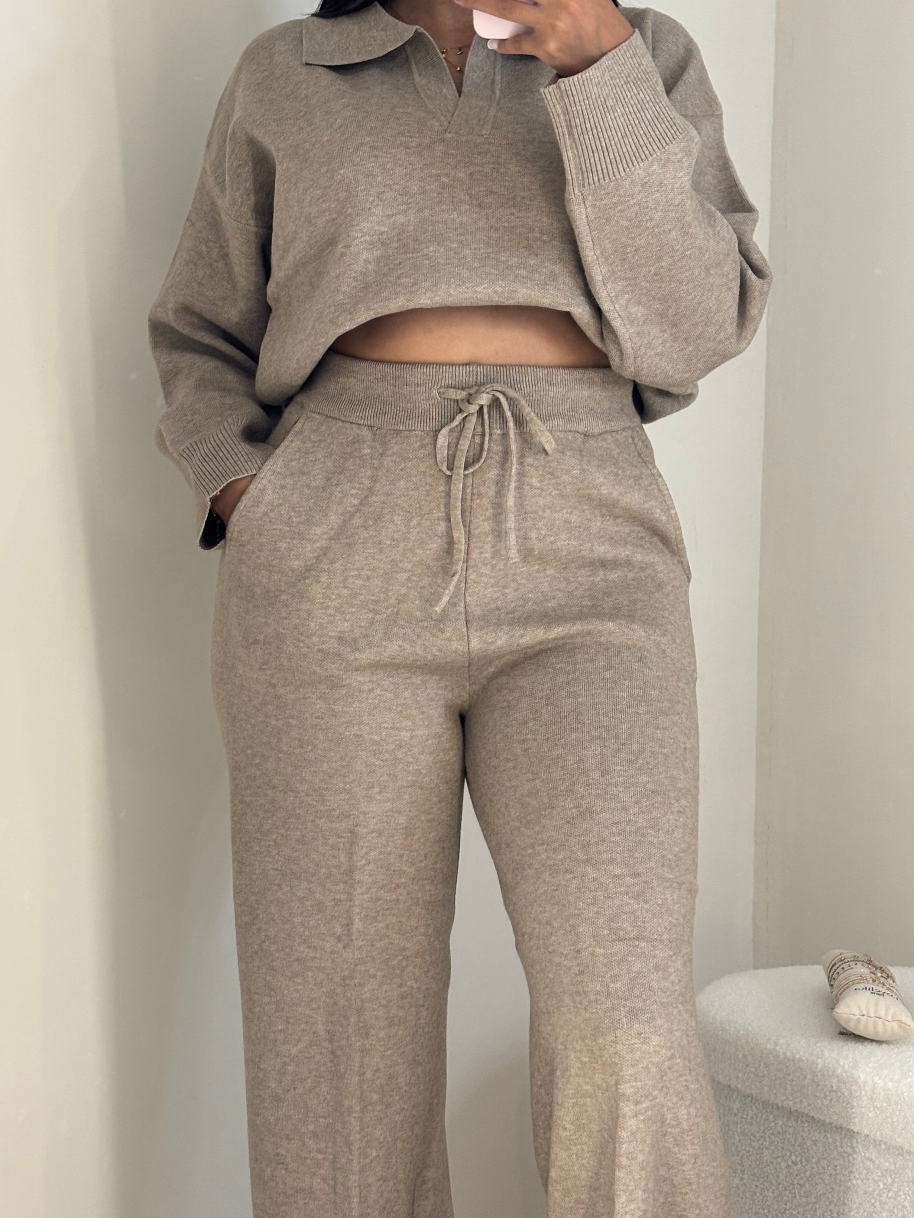 Ensemble beige