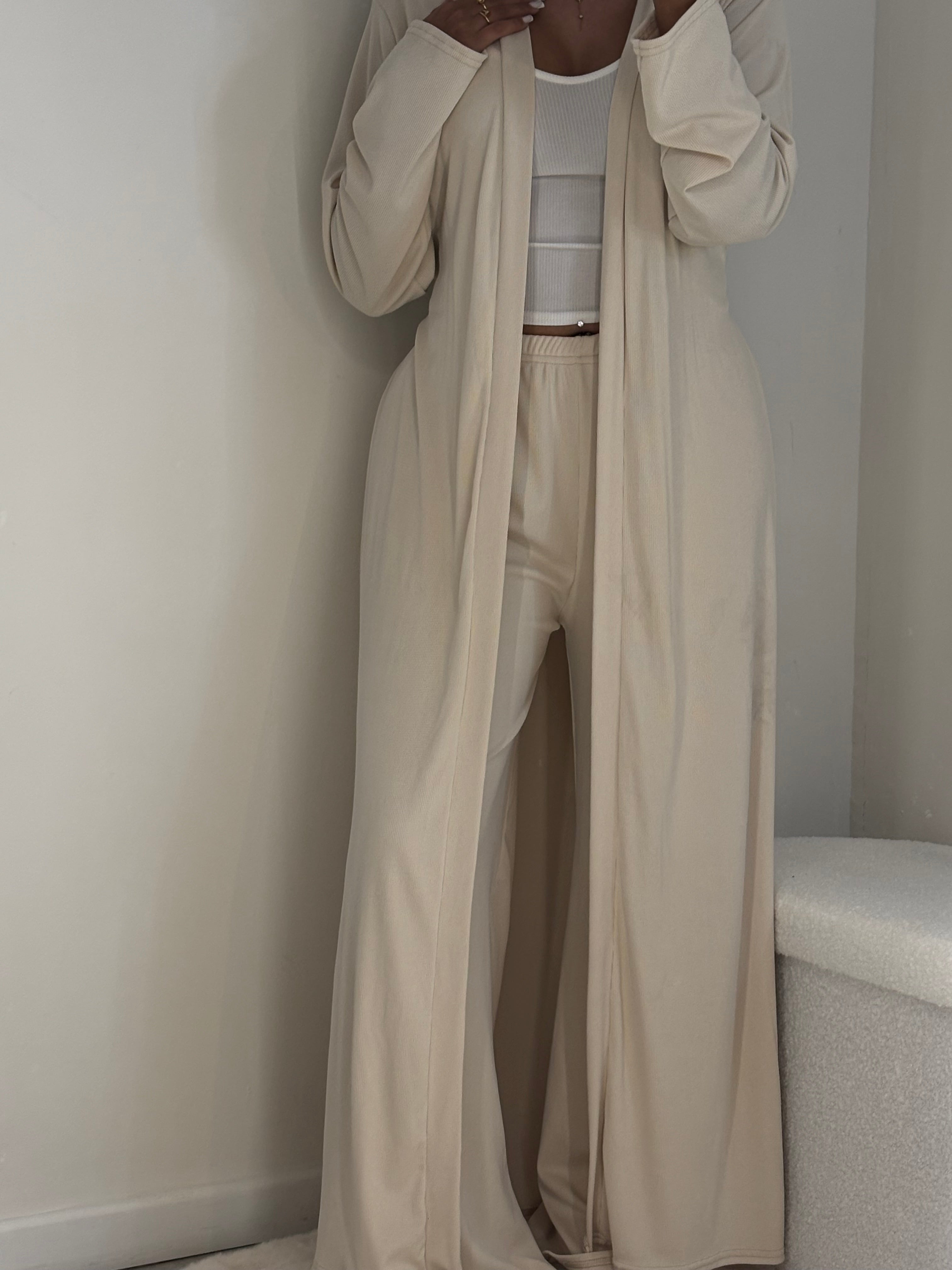 Ensemble 2 pièce crème