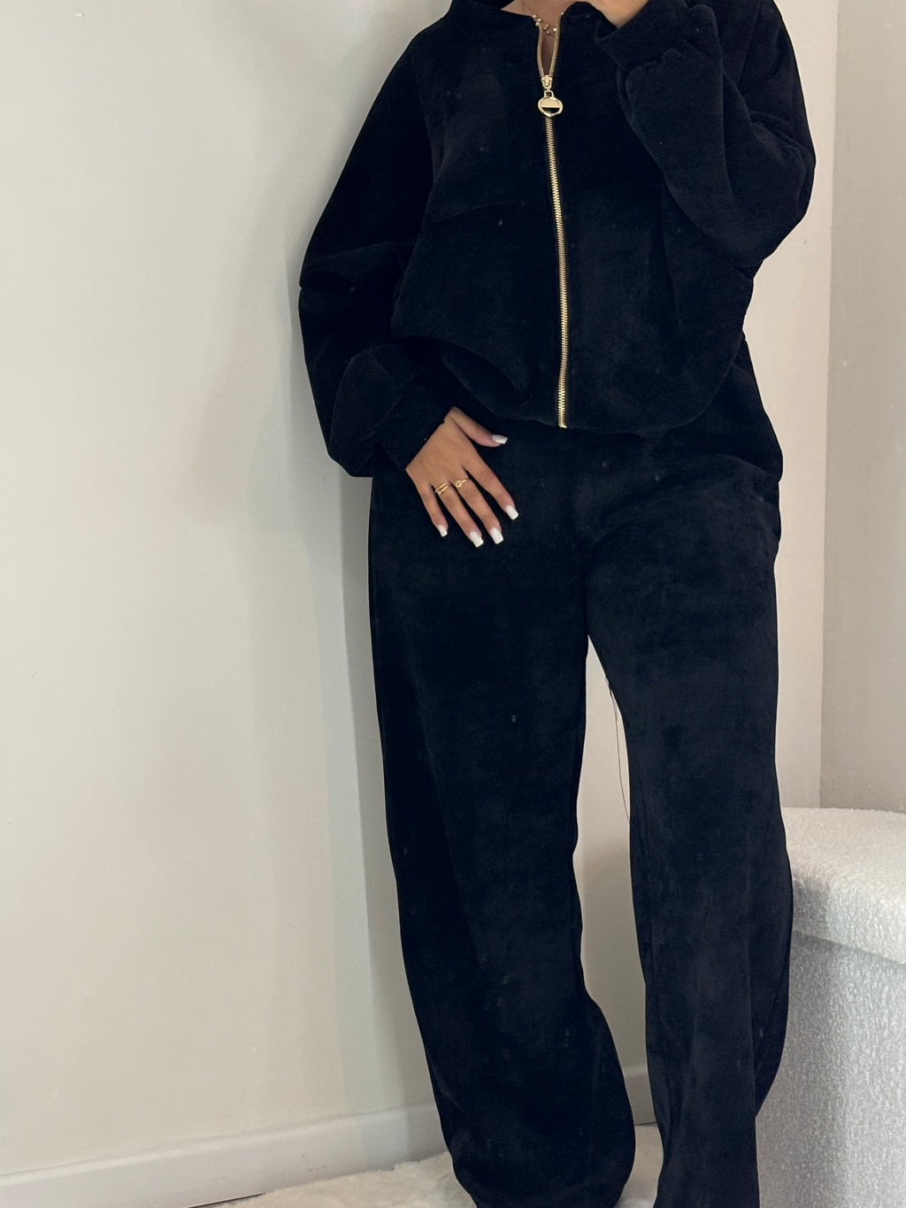 Ensemble zip noir ￼