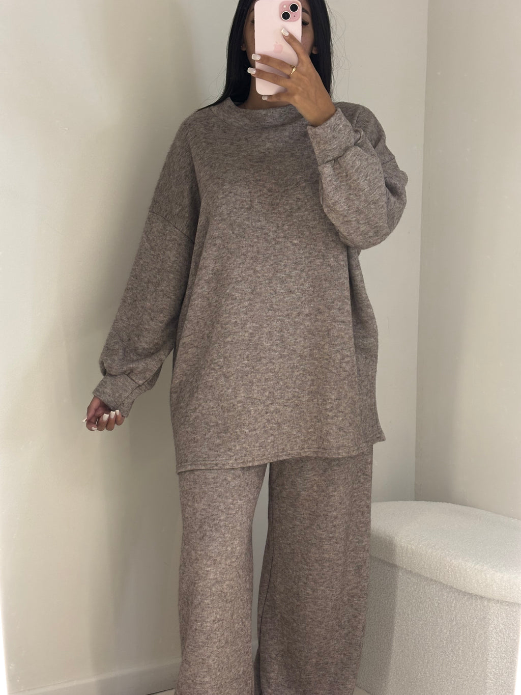 Ensemble taupe chaud