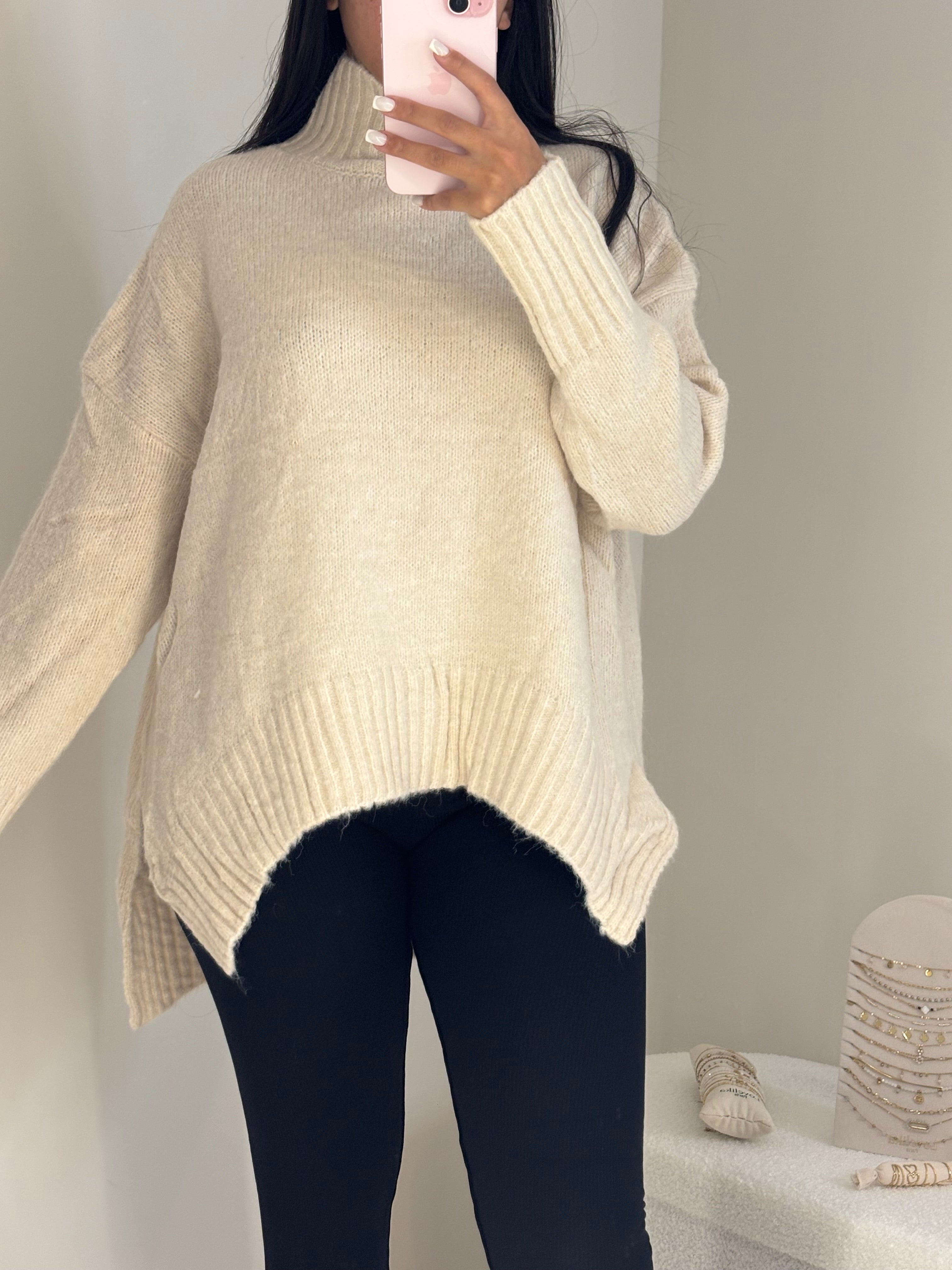 Pull beige
