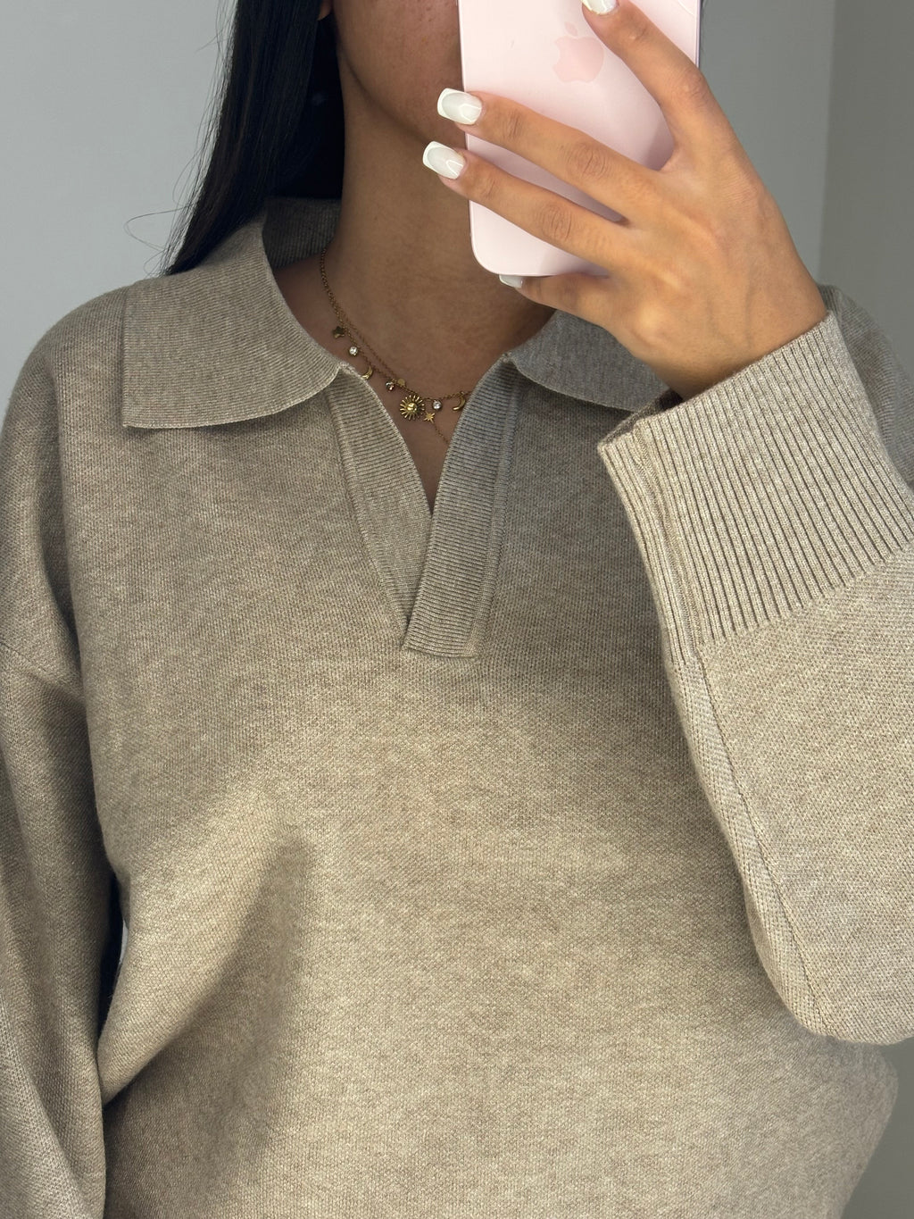 Ensemble beige
