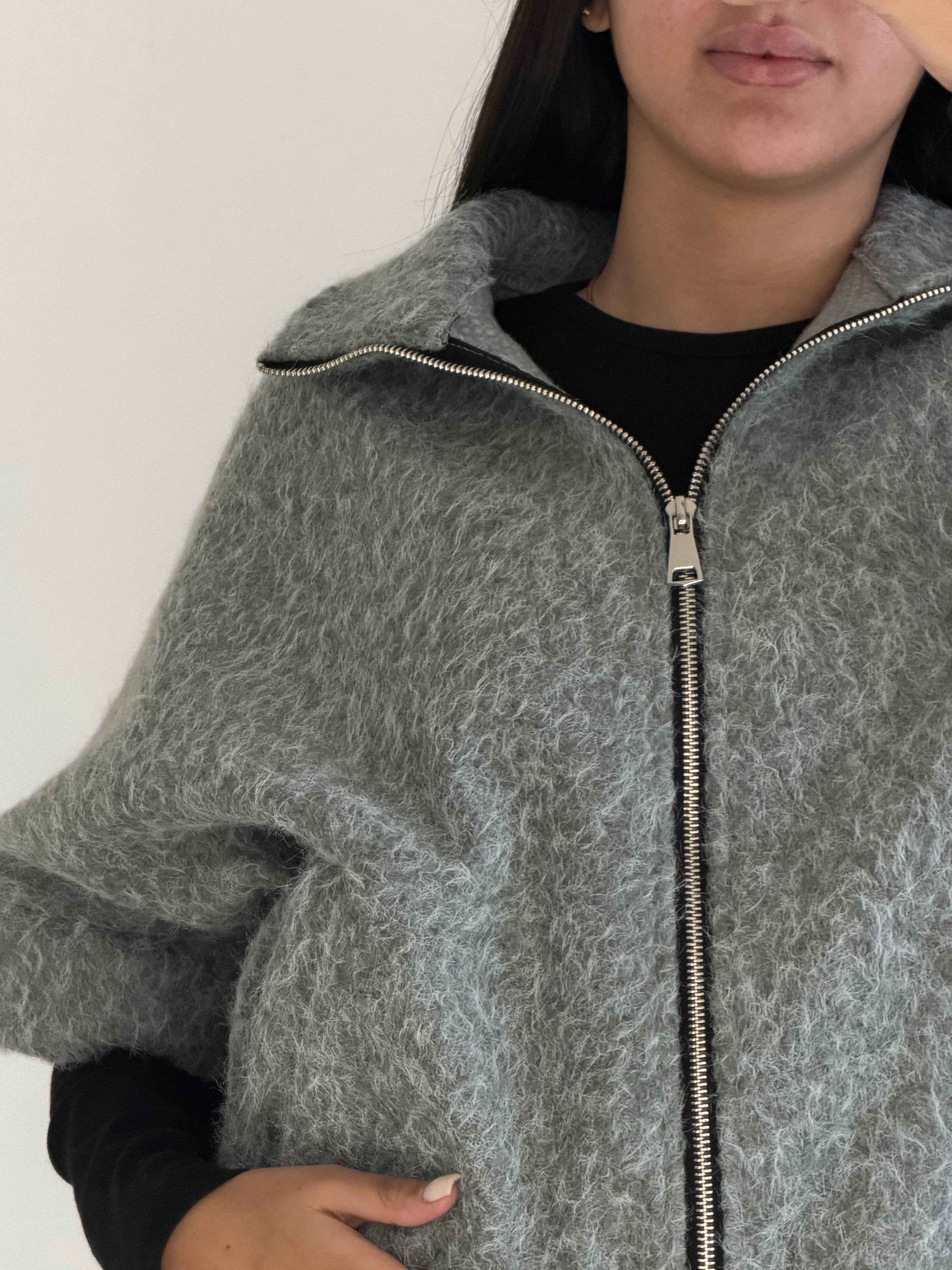 Veste Grise Tendance California